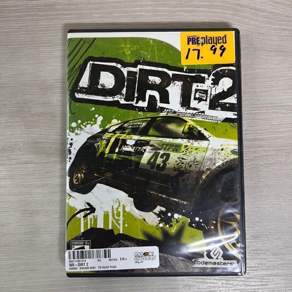 Dirt 2 for Nintendo Wii